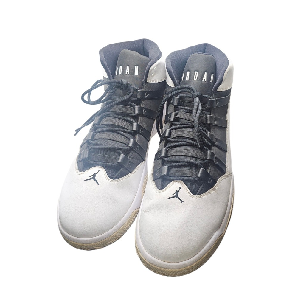 Nike Jordan Max Aura AQ9084 100 White/Black Men's Basketball Shoes Size 13 - Picture 2 of 11